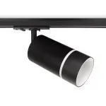 Трековый однофазный светильник GL5214 SBK черный песок GU10 max 12W от NovaLamp