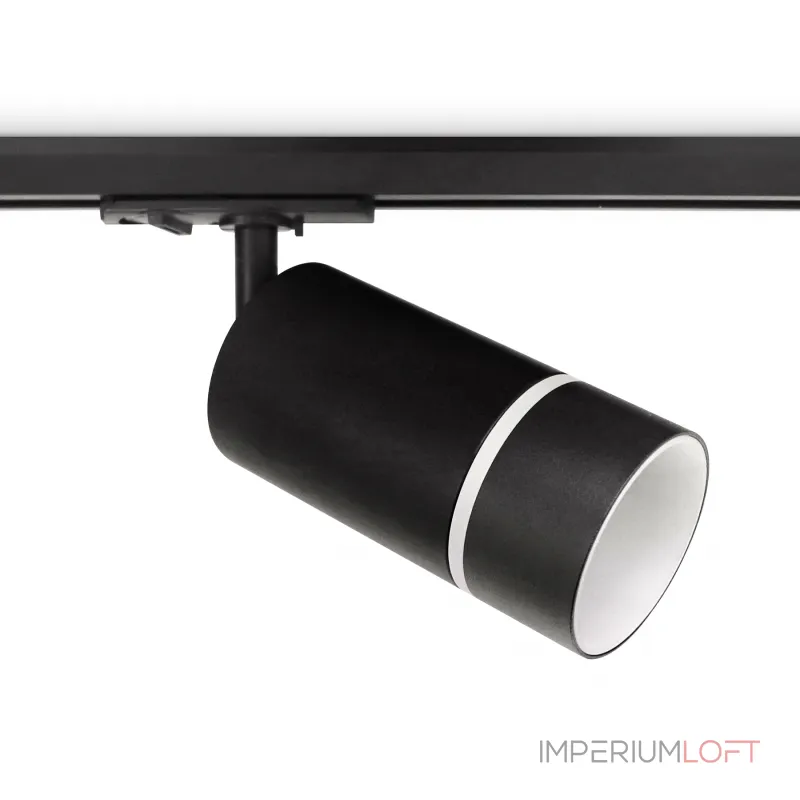 Трековый однофазный светильник GL5214 SBK черный песок GU10 max 12W от NovaLamp