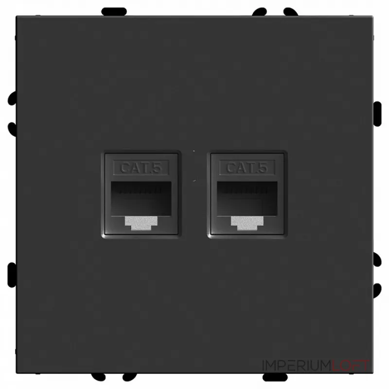 Розетка Ethernet RJ-45 без рамки Stekker RST00-5111-05 49848 от ImperiumLoft