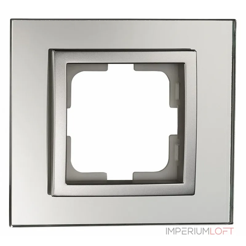 Рамка на 1 пост Mono Electric Style Glass 107-700000-160 от ImperiumLoft Рамка на 1 пост Mono Electric Style Glass 107-700000-160 от ImperiumLoft