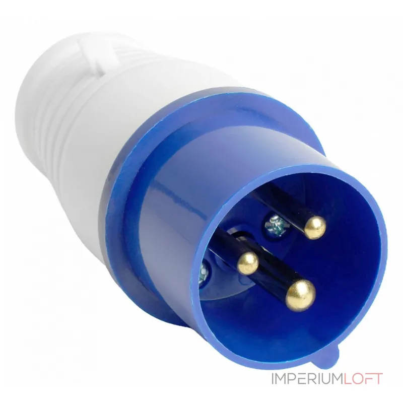 Вилка прямая 2P+PE Stekker ST 49426 от ImperiumLoft