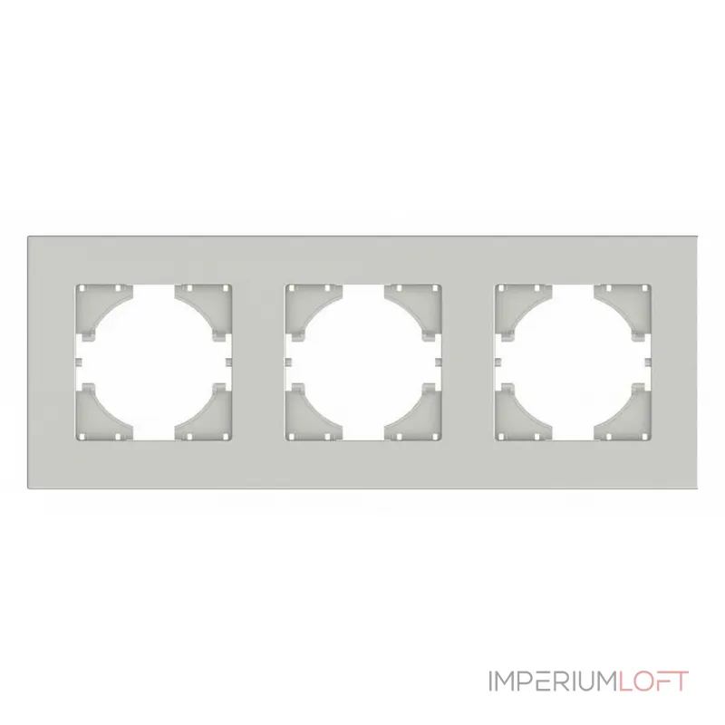 Рамка на 3 поста Gusi Electric CITY С1113-028 от ImperiumLoft Рамка на 3 поста Gusi Electric CITY С1113-028 от ImperiumLoft