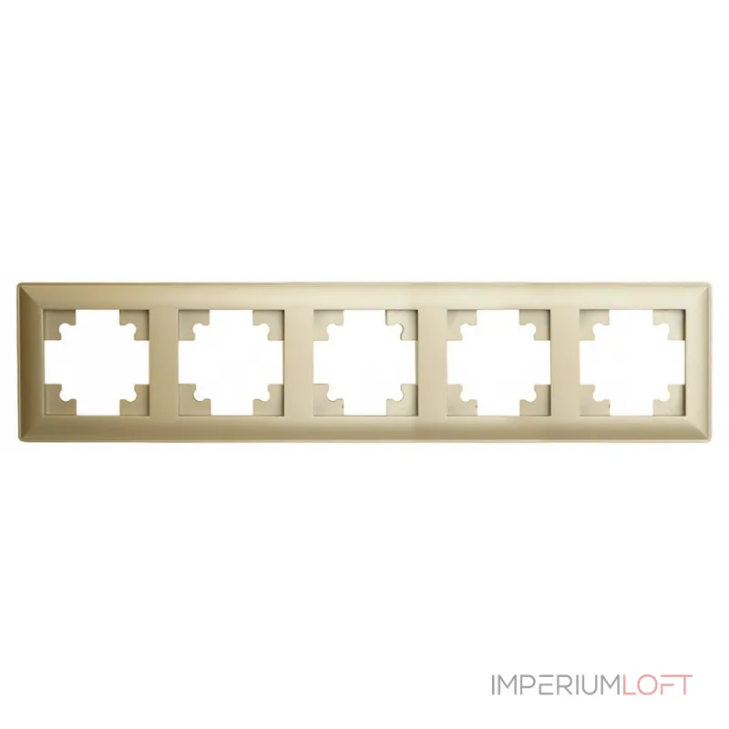 Рамка на 5 постов Stekker PFR00-7005-08 49610 от ImperiumLoft