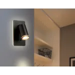 Светильник настенный FW2466 BK черный LED 4200K 9W 185*105*150 от NovaLamp