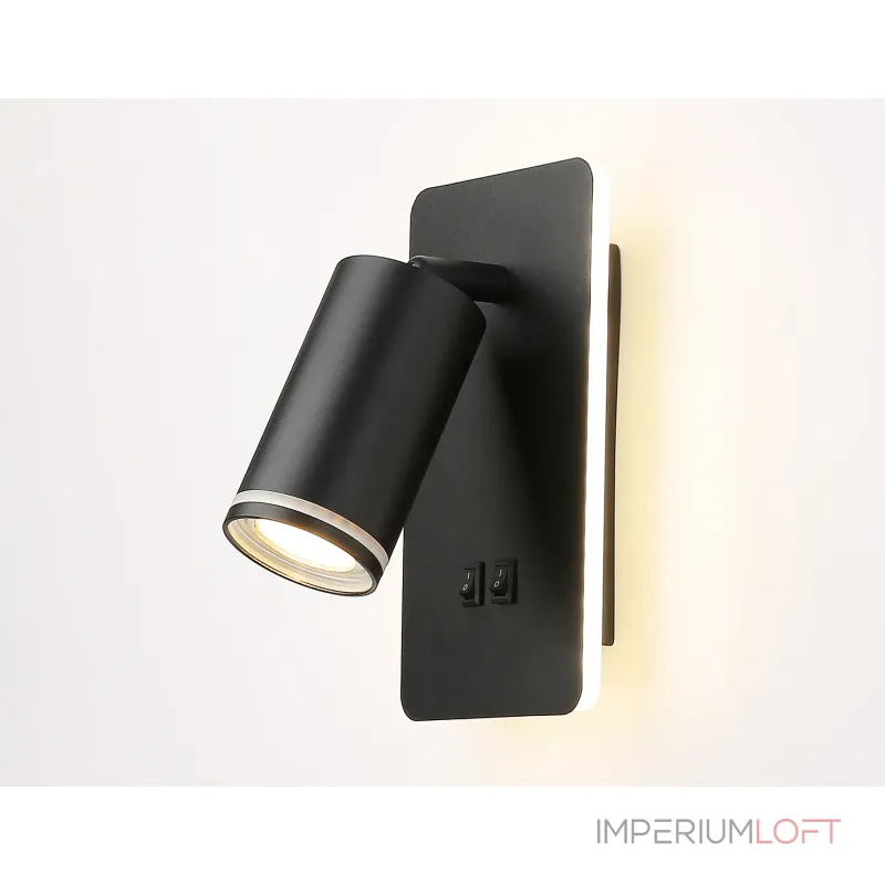 Светильник настенный FW2466 BK черный LED 4200K 9W 185*105*150 от NovaLamp