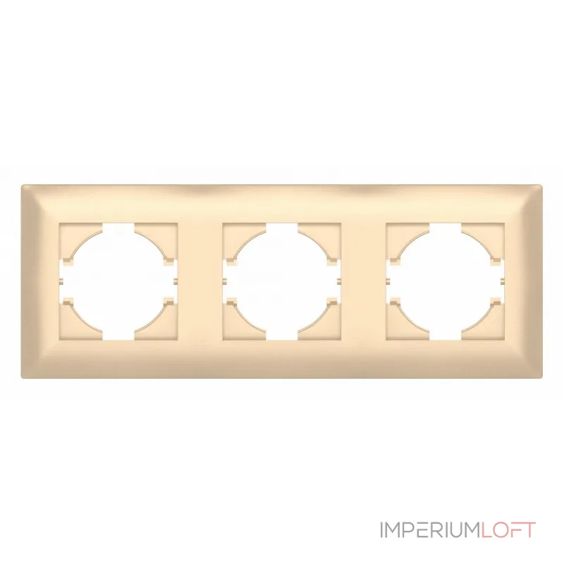 Рамка на 3 поста Gusi Electric BRAVO С1030-027 от ImperiumLoft