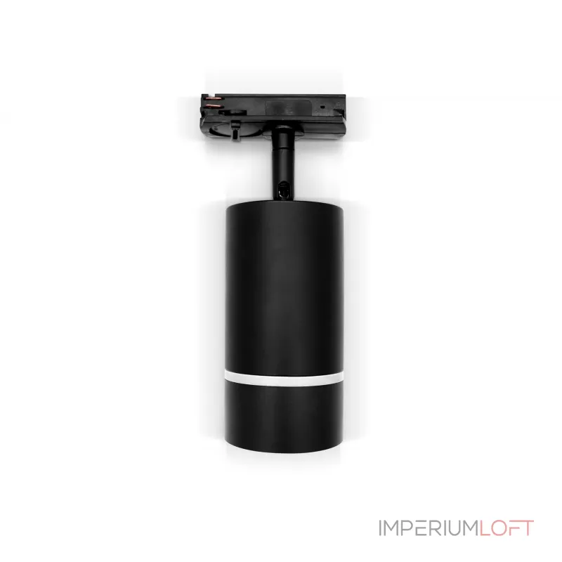 Трековый однофазный светильник GL5214 SBK черный песок GU10 max 12W от NovaLamp