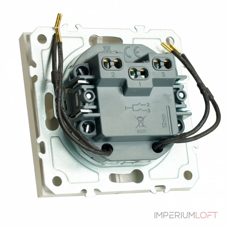 Выключатель двухклавишный с подсветкой без рамки Stekker RSW10-5102-01 49864 от ImperiumLoft Выключатель двухклавишный с подсветкой без рамки Stekker RSW10-5102-01 49864 от ImperiumLoft