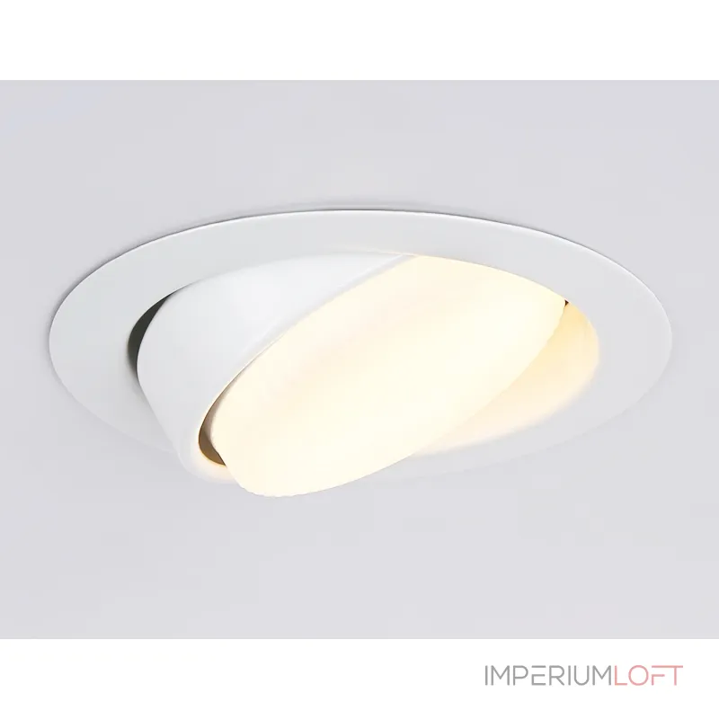 Светильник встраиваемый G10122 WH белый GX53 max 12W D120*48 от NovaLamp Светильник встраиваемый G10122 WH белый GX53 max 12W D120*48 от NovaLamp