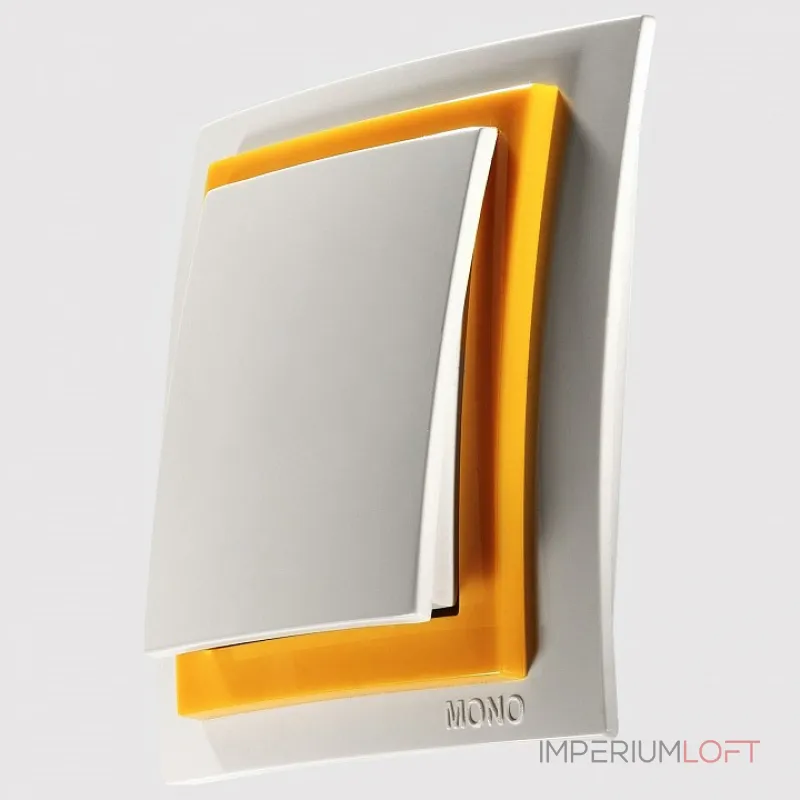 Вставка декоративная для рамки на 1 пост Mono Electric Larissa 103-001000-150 от ImperiumLoft