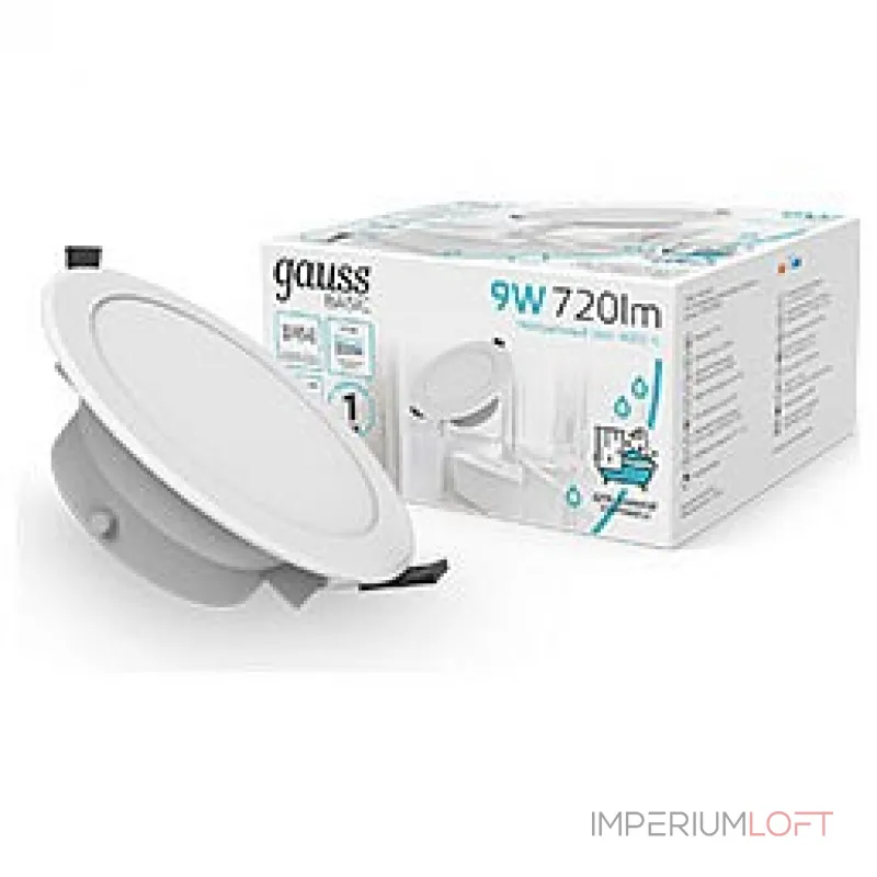 Встраиваемый светильник Gauss 9033420209 от ImperiumLoft Встраиваемый светильник Gauss 9033420209 от ImperiumLoft