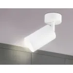 Накладной спот с выключателем TA126 WH белый GU10 max 12W D70*164*D55 от NovaLamp