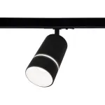 Трековый однофазный светильник GL5214 SBK черный песок GU10 max 12W от NovaLamp