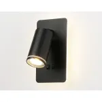 Светильник настенный FW2466 BK черный LED 4200K 9W 185*105*150 от NovaLamp