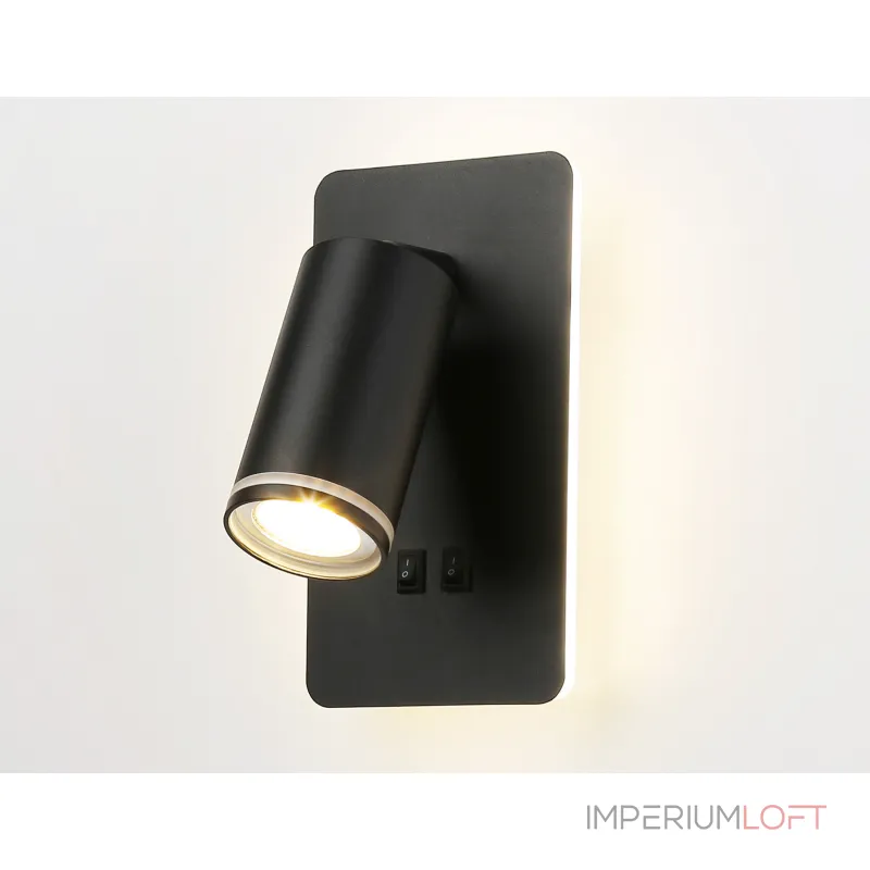 Светильник настенный FW2466 BK черный LED 4200K 9W 185*105*150 от NovaLamp