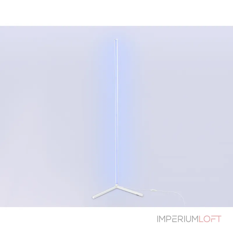 Светильник светодиодный напольный RGB с пультом FL8025 WH белый LED 20W RGB D32*1650 (ПДУ РАДИО 2.4G) от NovaLamp