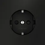 Розетка с заземлением и со шторкой без рамки Voltum S70 VLS040208 от ImperiumLoft