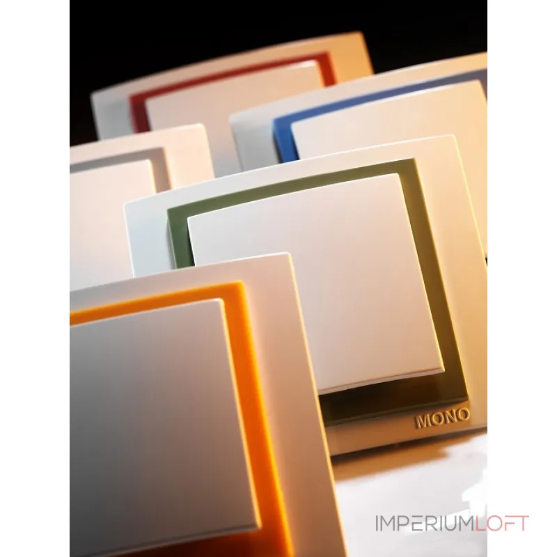 Вставка декоративная для рамки на 1 пост Mono Electric Larissa 103-001000-150 от ImperiumLoft