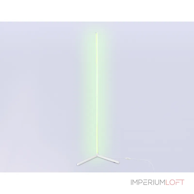 Светильник светодиодный напольный RGB с пультом FL8025 WH белый LED 20W RGB D32*1650 (ПДУ РАДИО 2.4G) от NovaLamp