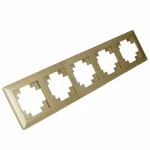 Рамка на 5 постов Stekker PFR00-7005-08 49610 от ImperiumLoft