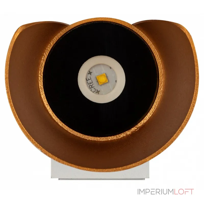 Накладной светильник Эра WL42 WH+GD Б0054421 от ImperiumLoft