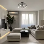 Люстра на штанге 90035/10  LED