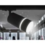 Трековый однофазный светильник GL5214 SBK черный песок GU10 max 12W от NovaLamp