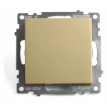 Выключатель одноклавишный без рамки Stekker Катрин 49214 от ImperiumLoft