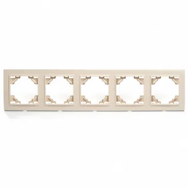 Рамка на 5 постов Stekker Эрна 39621