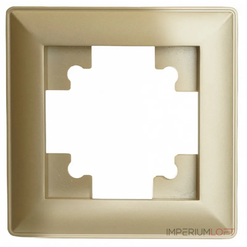 Рамка на 1 пост Stekker PFR00-7001-08 49606 от ImperiumLoft Рамка на 1 пост Stekker PFR00-7001-08 49606 от ImperiumLoft