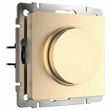 Диммер без рамки Werkel шампань рифленый W1142010 Диммер без рамки Werkel шампань рифленый W1142010