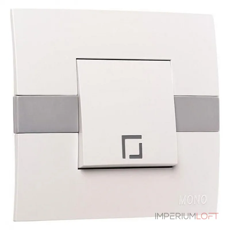 Выключатель одноклавишный Mono Electric Eсо 101-010101-100 от ImperiumLoft