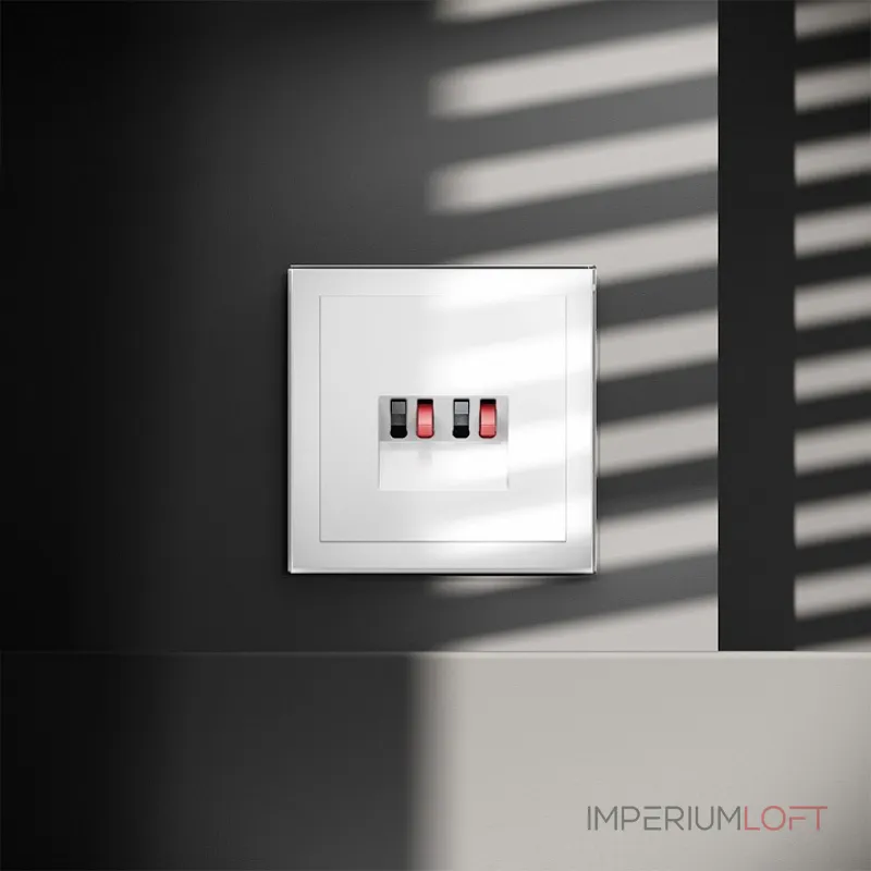 Розетка акустическая без рамки Voltum S70 VLS060301 от ImperiumLoft Розетка акустическая без рамки Voltum S70 VLS060301 от ImperiumLoft