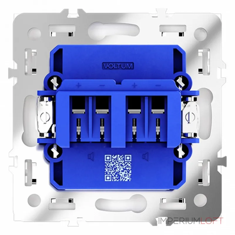 Розетка акустическая без рамки Voltum S70 VLS060301 от ImperiumLoft Розетка акустическая без рамки Voltum S70 VLS060301 от ImperiumLoft