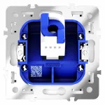 Розетка компьютерная встраиваемая S70 RJ45 кат.6 (белый матовый) Voltum VLS060102
