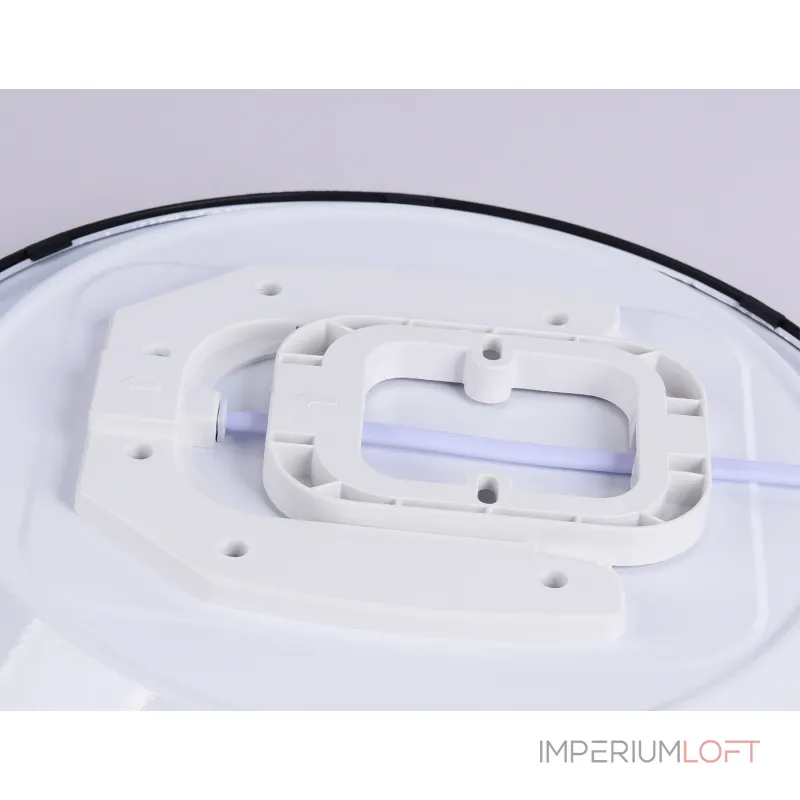 Потолочный светодиодный светильник FZ1235 BK черный IP44 48W 6400К D450*55 (Без ПДУ) от NovaLamp