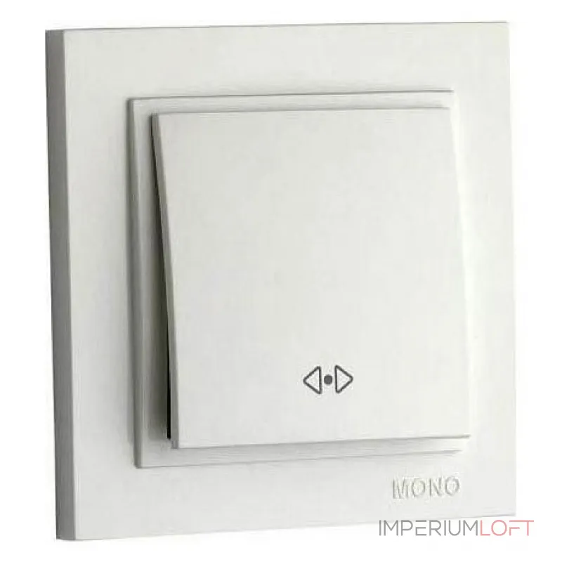 Выключатель перекрестный одноклавишный Mono Electric Despina 102-010025-112 от ImperiumLoft Выключатель перекрестный одноклавишный Mono Electric Despina 102-010025-112 от ImperiumLoft