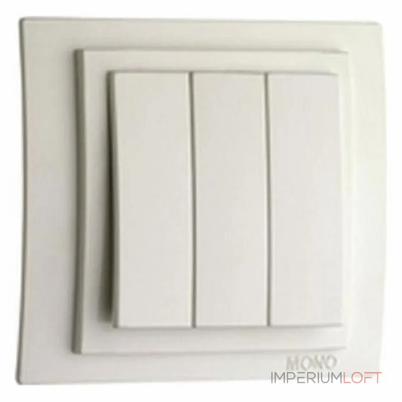 Выключатель трехклавишный без рамки Mono Electric Despina / Larissa 500-000122-114 от ImperiumLoft Выключатель трехклавишный без рамки Mono Electric Despina / Larissa 500-000122-114 от ImperiumLoft