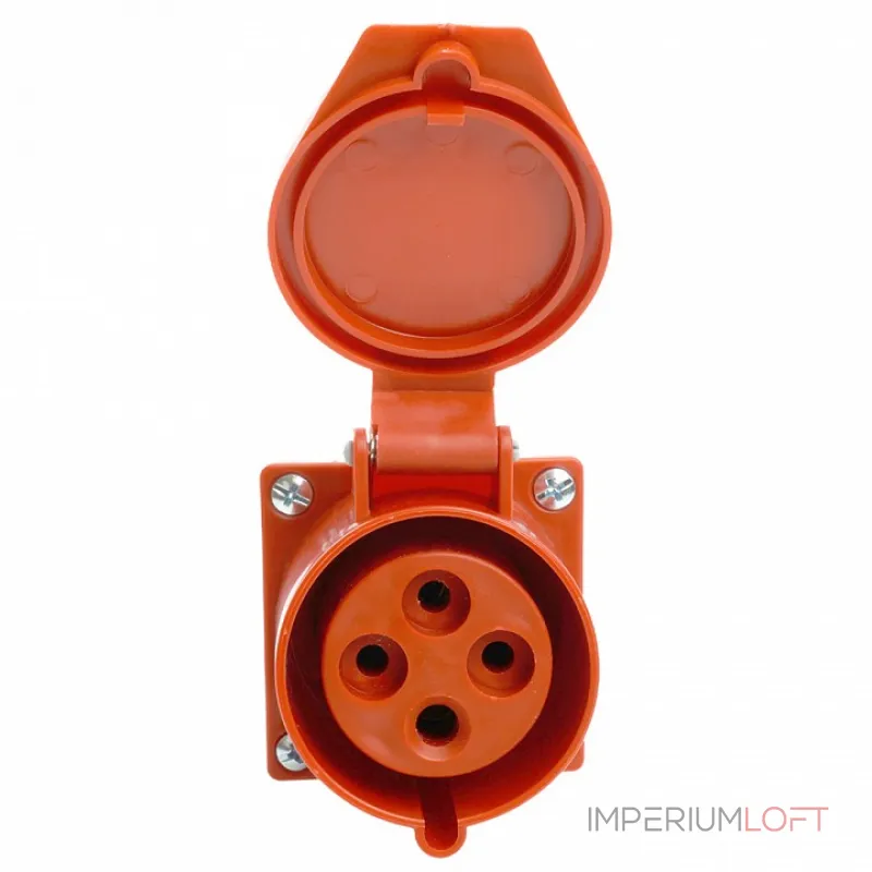 Розетка переносная разборная 2P+PE с крышкой Stekker ST 49436 от ImperiumLoft Розетка переносная разборная 2P+PE с крышкой Stekker ST 49436 от ImperiumLoft