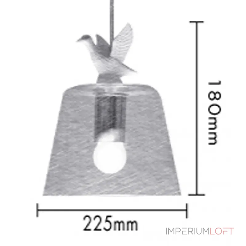 Подвесной светильник Duck Provence от ImperiumLoft