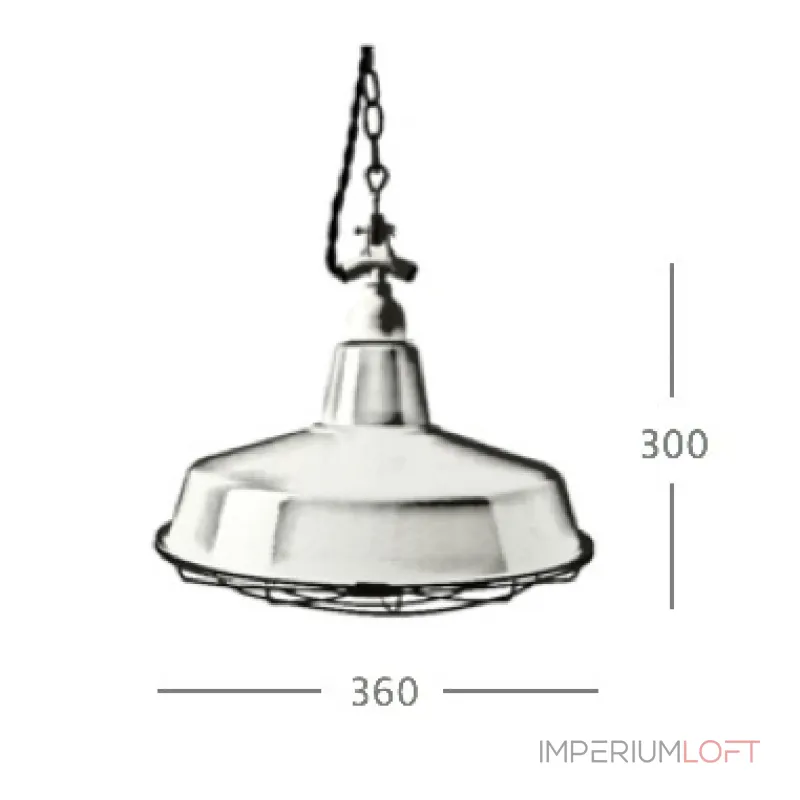 Подвесной светильник Metal Cage Cone Retro Color Light от ImperiumLoft Подвесной светильник Metal Cage Cone Retro Color Light от ImperiumLoft