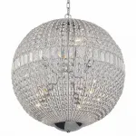 Подвесная люстра RH 19th c. Casbah Crystal Chrome