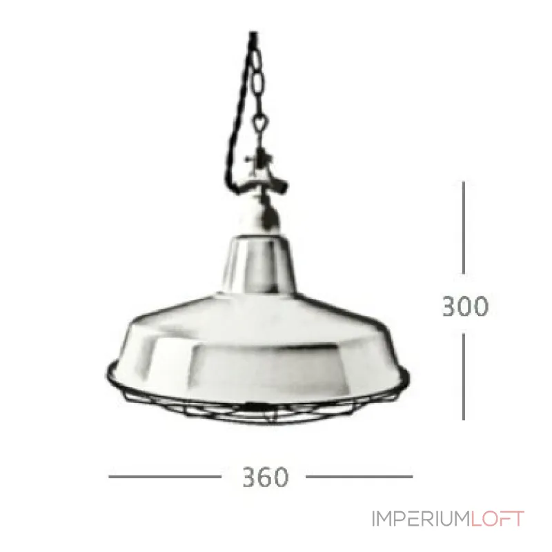 Подвесной светильник Metal Cage Cone Retro Color Light от ImperiumLoft Подвесной светильник Metal Cage Cone Retro Color Light от ImperiumLoft