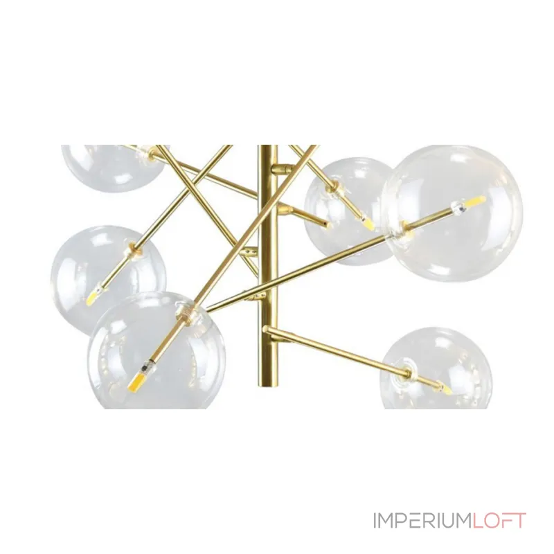 Люстра на штанге Gallotti & Radice Bolle Рanging Lamp 8 плафонов