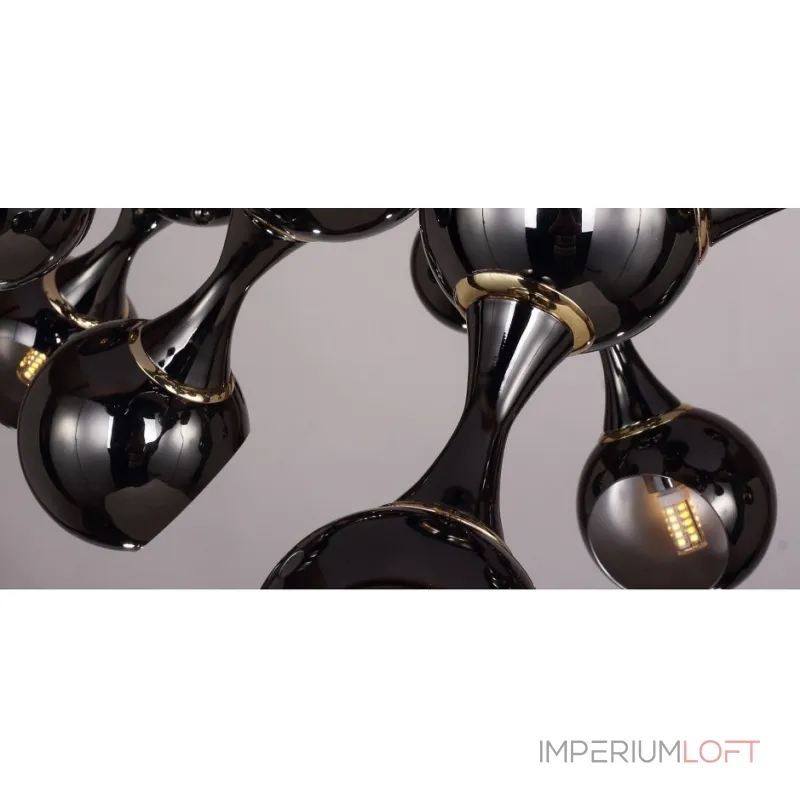 Потолочная люстра Chemical Light Top 9 Black