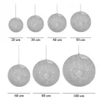 Люстра Bolle Circular Chandelier 14 BUBBLE Giopato & Coombes smoky от ImperiumLoft