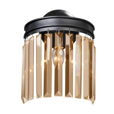 Бра Стеклянные подвесы цвет Янтарь Odeon Amber Glass 21