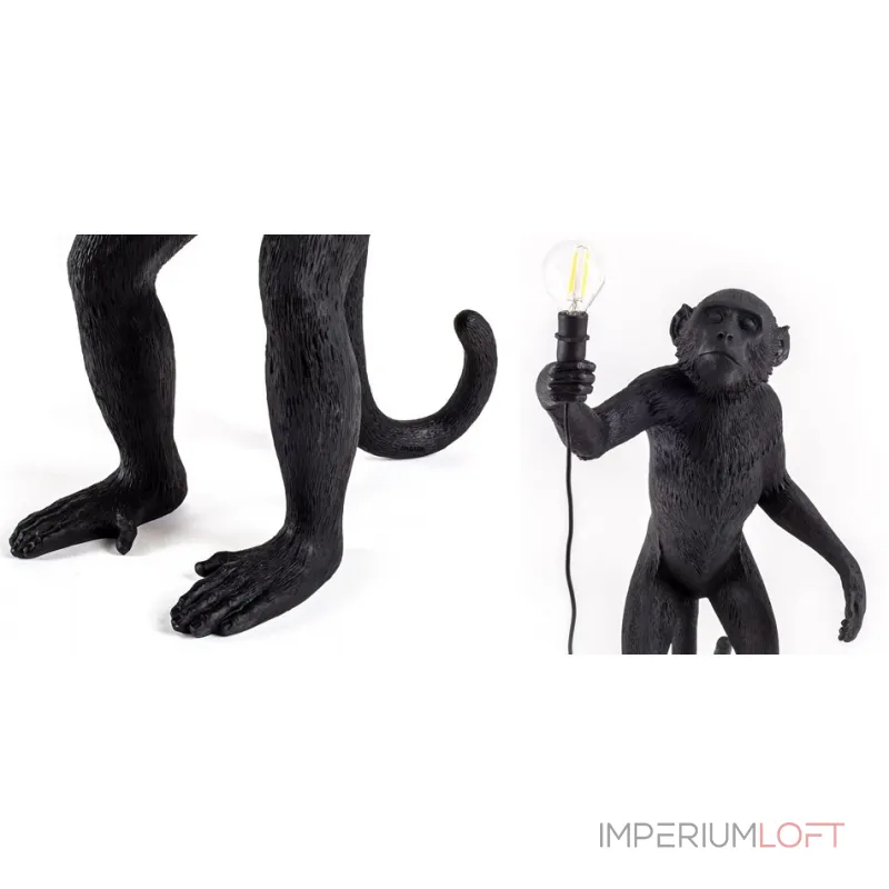 Настольная лампа SELETTI MONKEY LAMP STANDING VERSION Чёрный от ImperiumLoft Настольная лампа SELETTI MONKEY LAMP STANDING VERSION Чёрный от ImperiumLoft