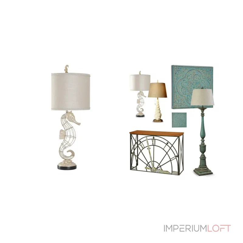 Настольная лампа Sea ​​Horse от ImperiumLoft