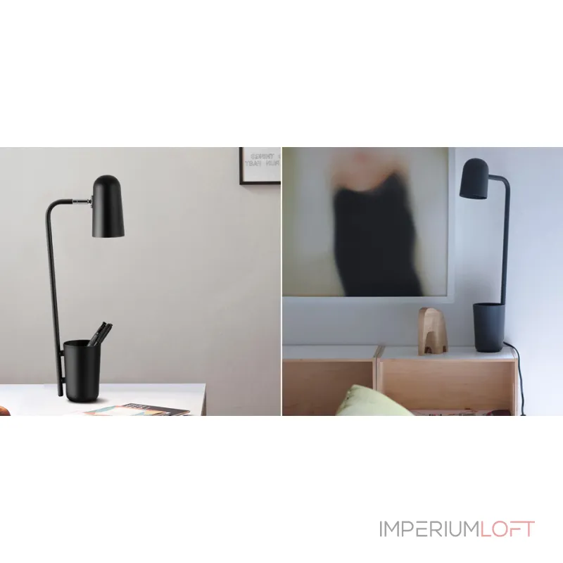 Настольная лампа Northern Buddy Table lamp black от ImperiumLoft